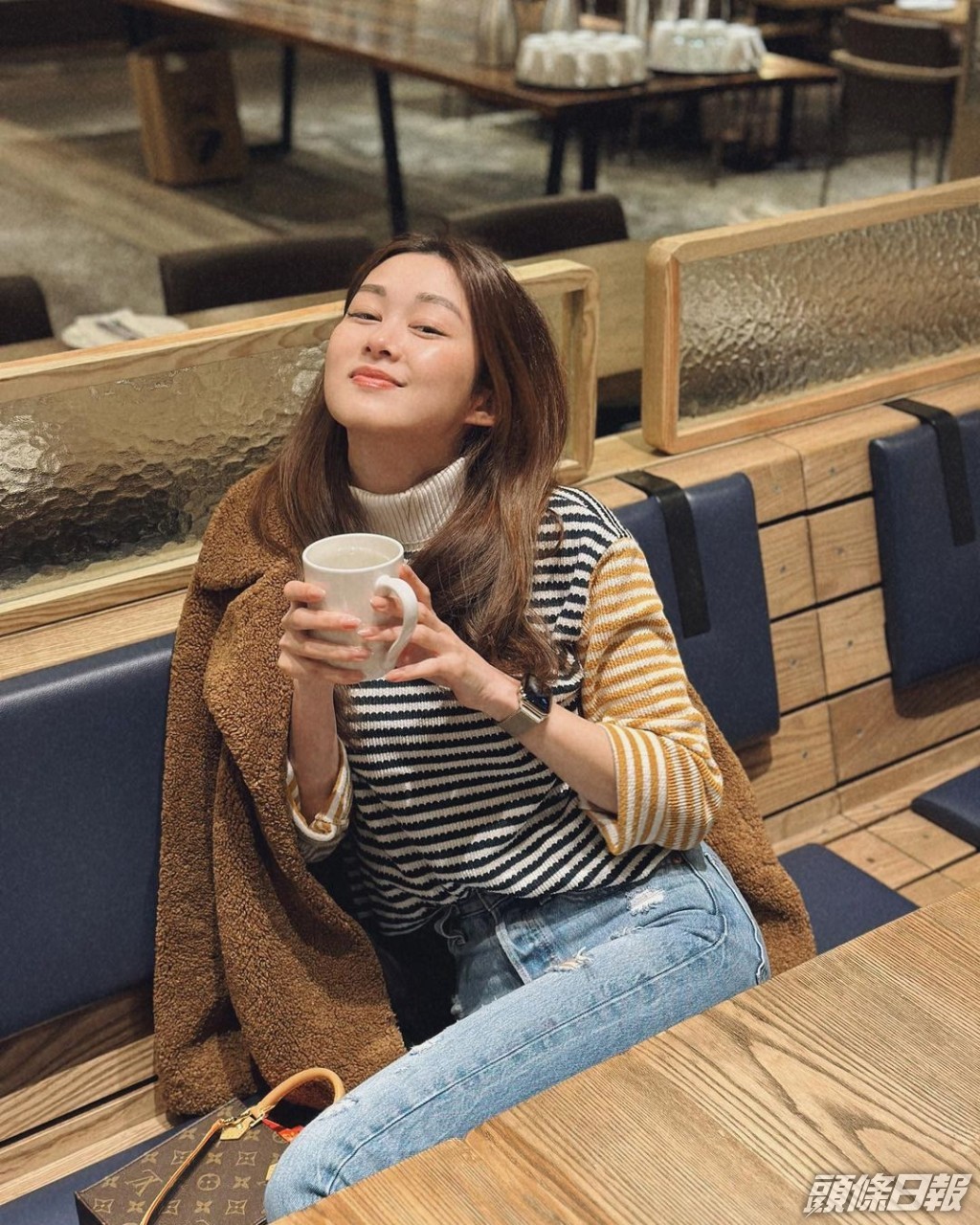 岑麗香的皺紋終於見不到。